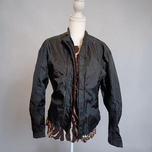 Street & Steel Women's Motorcycle Jacket Liner Black Windbreaker Moto Gear